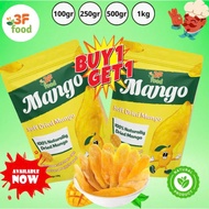 3F Food Delicious Dried Mango – Natural Sweet Snack No Sugar No Fat | Soft & Chewy