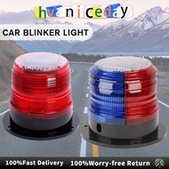 WARNING Solar Heavy Duty Warning Flash Light Traffic Road Safety Beacon Lamp Car LED Lamp Beacon Lig