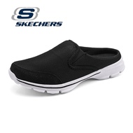 Skechers_Summits Sport Shoes Plus Size：EU39-48 รองเท้าลำลองผู้ชายครึ่งรองเท้าแตะ Gowalk3 รองเท้าลำลองผู้ชายรองเท้าเดิน