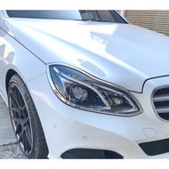 IDFR-ODE Car Boutique BENZ E-W212 S212 WAGON 13-16 Chrome Plated Headlight Frame Electroplating Head
