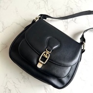 絕版中古包 Celine黑金馬車元寶包 單肩包 側背包 古董包 側孭包