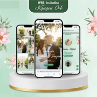 DIGITAL WEDDING INVITATION ONLINE WEBSITE KANGEN THEME 04