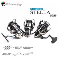 รอก SHIMANO STELLA  2022 รอบ 5.8:1 เบรค 9.0 kg. น้ำหนักตัวรอก 210 กรัม  ของแท้ ส่งจากไทย รอกชิมาโน่
