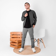 Men's Bomber Jacket, Bomber Jacket, Grey Bomber Jacket, Original Men's Bomber Jacket, Thick Men's Ja