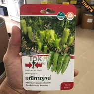 Benih Cili Hijau (Lada Solok) Cap Panah Merah/East West Hibrid F1 (150 biji)