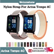 Actxa Tempo 4C Fitness Tracker Smart Watch Strap Nylon watch Band  Nylon watch magic loop sticker watch