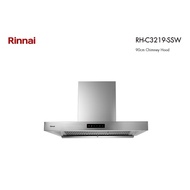 Rinnai 90cm Penghisap Asap Dapur 💬 Chimney Hood RH-C3219-SSW
