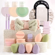 26PC Beauty Tools Large Set Cosmetic Bag Makeup Full Set