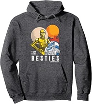 C-3PO and R2-D2 Tatooine Droid Besties Pullover Hoodie