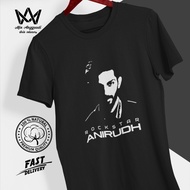 T-shirt SILHOUTTE ROCKSTAR ANIRUDH | ANIRUDH RAVICHANDER TSHIRT | ANIRUTH TSHIRT | TAMIL TSHIRT | 10