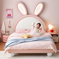 Kids Bed Girl Princess Bed Kids Bed Frame Suspension Type Single Bed Apartment Super Single Bed