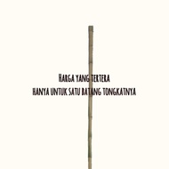 Tongkat Bambu Cendani/ Ganani/ Mangaranani/ Awi Cangkilung Waregu/ Weregu Bambu Tasbih Bukan Joran Pancing