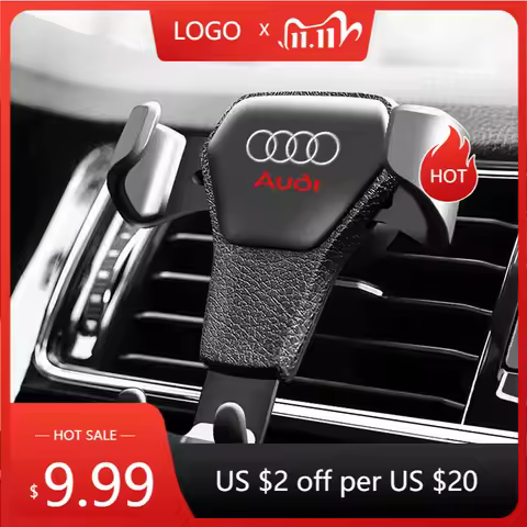 Car Phone Holder Gravity Sensing Auto Grip Universal Bracket For Audi Sline A3 A1 A4 B8 B7 A6 C7 A5 