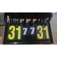 SCORE TABLE TENNIS BOARD / SCORE BOARD / SCORE COUNTING BOARD