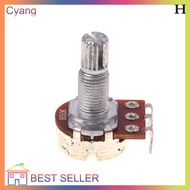 Cyang A500K B500K A250K B250K A50K B50K A25K B25K Potentiometer Splined Small Pot Electric Guitar Ba