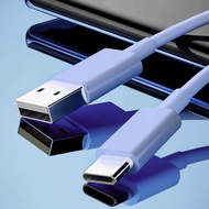 3.3/6.6FT 45W USB C Cable Fast Charging Charger Type C Cable , Purple USB A Type C Data Wire Cord,Fo