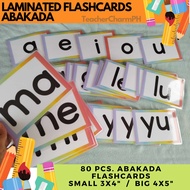 ABAKADA Laminated Flashcards