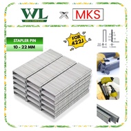 MKS Stapler Pin 422J air pin (5000pcs)/ premium staple 410J 413J 419J 422J / paku stapler / stapler 