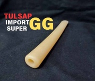 once pipa pipo rokok tulang gading import way kambas bulat super 12 cm original