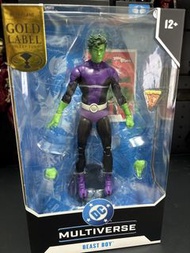 全新 Mcfarlane DC Beast Boy 麥法蘭 DC 野獸小子