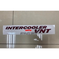 ORIGINAL TOYOTA HILUX VIGO INTERCOOLER VNT STICKER