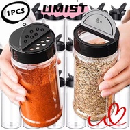 UMISTYDREAMC9 Seasoning Jar, 100/160/250ML Portable Pepper Shaker, Durable Plastic Empty Condiment S