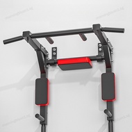 Mount Pull Up Bar Wall Dip Bar Multifunctional Gym Equipment Single And Double Bar Punching