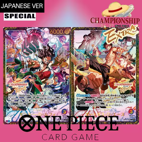 Diy Pre-Order One Piece English Top Prize Card Extra Championship 26-27 Portgas D. Ace Op13-002 Monk