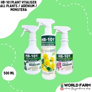 HB-101 Plant Vitaliser / Vitalizer, Ready to Spray [ All Plants / Adenium / Monstera ] 500ml