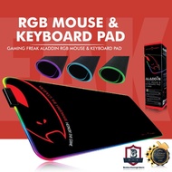 Gaming Freak Aladdin RGB Mouse & Keyboard Pad [ GF-MP800 ] RGB Mouse Mat