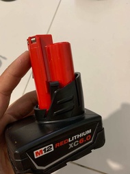 Pin Milwaukee M12 6ah hàng đã sử dụng