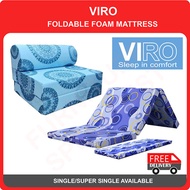 Foldable Foam Mattress ( 3/ 3.5 Ft / Sofa Bed Avail // FREE DELIVERY)