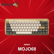 คีย์บอร์ด Melgeek Mojo68 Ember (ภาษาอังกฤษ) ประกันศูนย์ 1 ปี