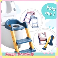 Kids Potty Ladder Infant Folding Potty Seat Training Toilet Bowl Seat with Ladder Tangga