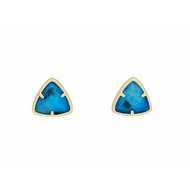 Denni Katie Triangle Studs Earrings