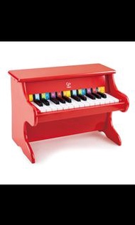 Hape 紅色兒童鋼琴25鍵