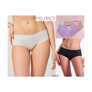 Women's Panties Size ML XL Midi Model FELANCY Seamless Plain Underwear / Panty Underwear A9429