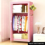 Clothes Wardrobe Bedroom Furniture Large Storage Capacity Wardrobe Almari Pakaian Perabot Bilik Tidu