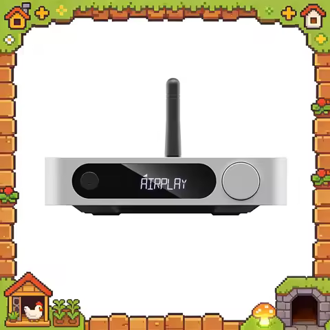 FiiO SR11 Streaming Media Music Receiver High Performance Processor Customized LCD Screen High Defin