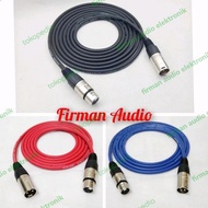 DB222 }} Canon XLR Male To Female Jack Audio Cable 1-10mtr