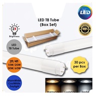 [BOX SET] HIGH QUALITY LED T8 LED Tube 2 Feet 10W 4 Feet 20W 30W 60W 2ft 4ft Daylight / Coolwhite / 