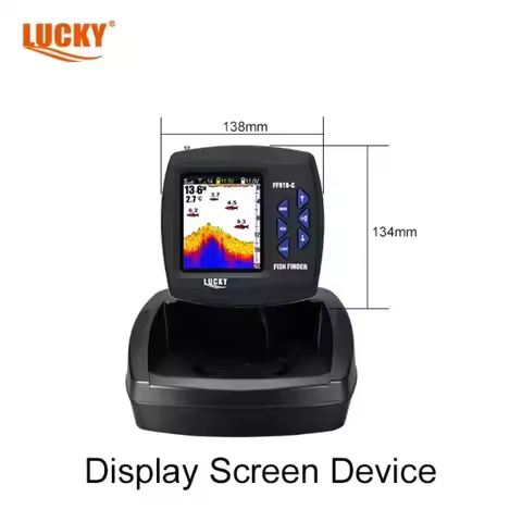 New LUCKY FF918C-WL Color Display LUCKY Sonar Ff918 Remote Control 500m Wireless Operating Range Fis