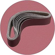 belt sander sanding belts 10pcs Grinding Aluminium Oxide Sanding Belts 40 X 680 mm 40/1000 Grits San