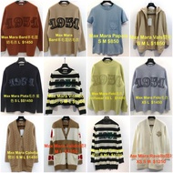 Max mara Maxmara cardigan knitwear 毛衣外套 / Tee XS S M L $850-$1850  (價錢及size 看相片)