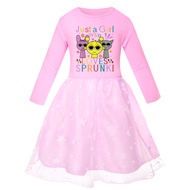 sprunki dress for kids Baby Girl Dress Kids Girl Clothes Baby Bithday Party Dress for Baby Girl 2-12