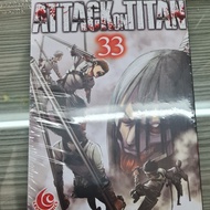 New !! Komik Attack On Titan vol 33 segel ori Ready Kak