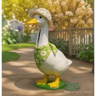 【Barangan Pet】Pet Goose Clothes Koiker Duck Supplies Koiker Duck Clothes&Hat Swan Clothes Goose Hat 