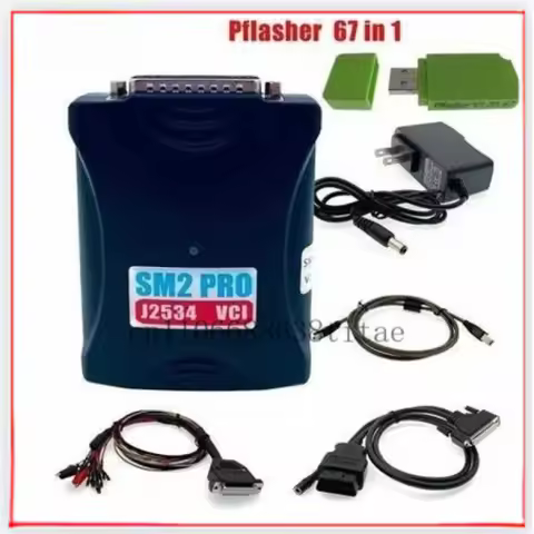 SM2 PRO J2534 VCI PCM ECU Program Dongle 67 IN 1 V1. 20