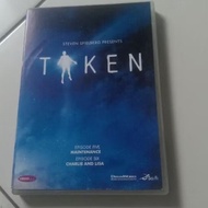 VCD Original Boxset Taken Episode 5&6 is Steven Spielberg contains 4 VCDs