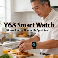 Men Kids digital led electronic wristwatch fitness Bluetooth Women watches Smart sport watch Y68